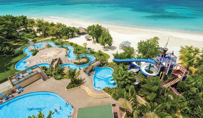 Beaches Negril Resort & Spa-Aerial Pool